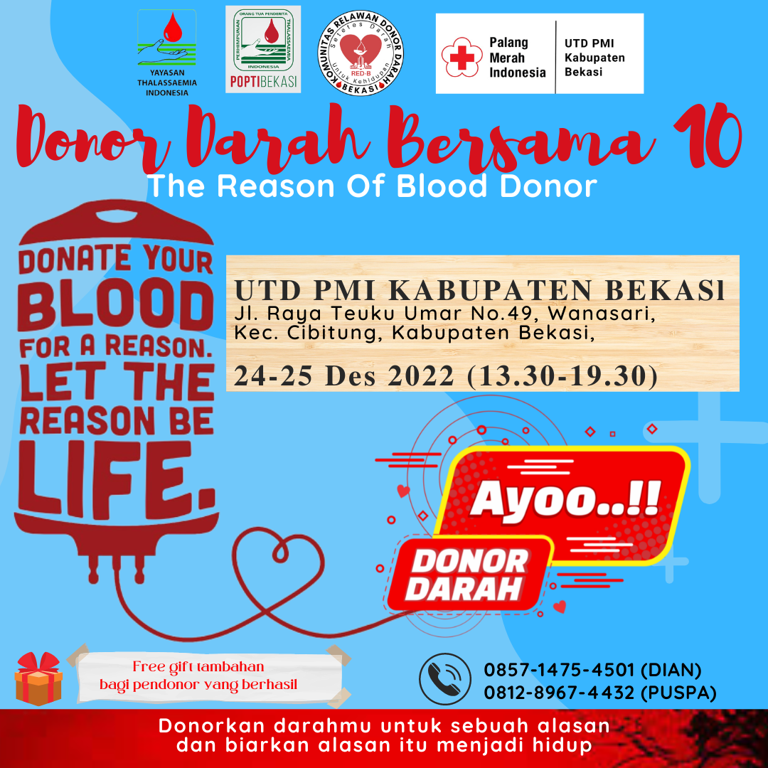 Donor Darah  Bersama 10